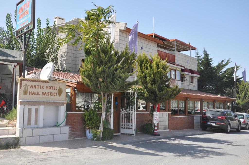 Antik Motel Alacatı Bagian luar foto